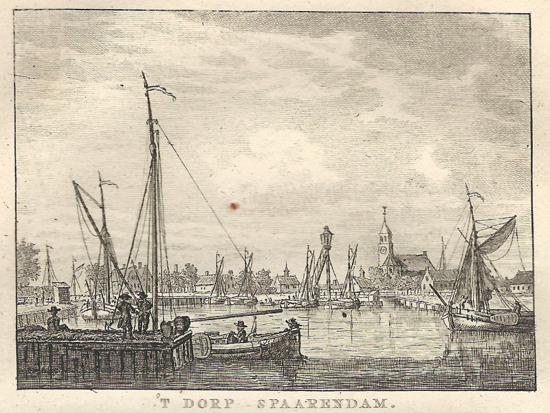 ´t Dorp Spaarendam by C.F. Bendorp, J. Bulthuis