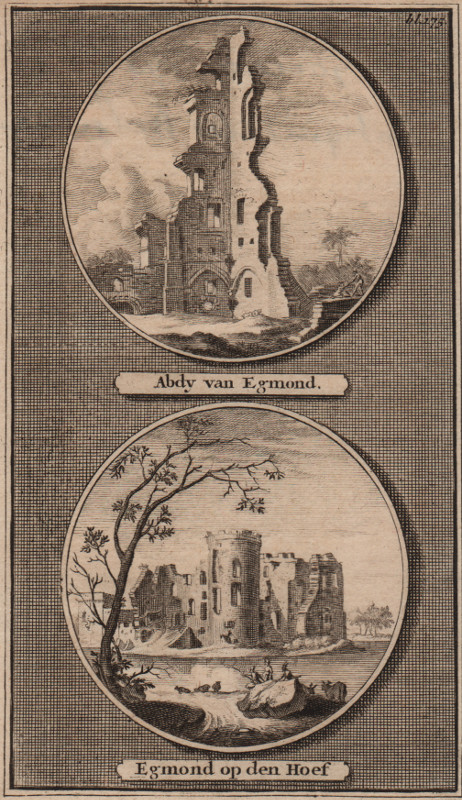 view Abdy van Egmond; Egmond op den Hoef by mogelijk J. Goeree