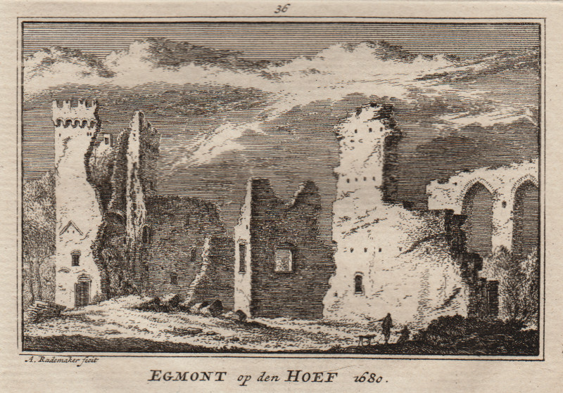 Egmont op den Hoef 1680 by A. Rademaker