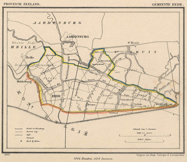 map communityplan gemeente Eede by J Kuyper