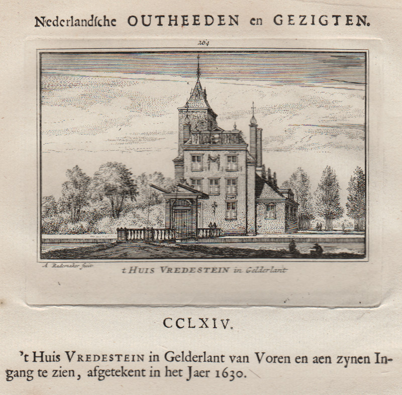 ´t Huis Vredestein in Gelderlant  by A. Rademaker