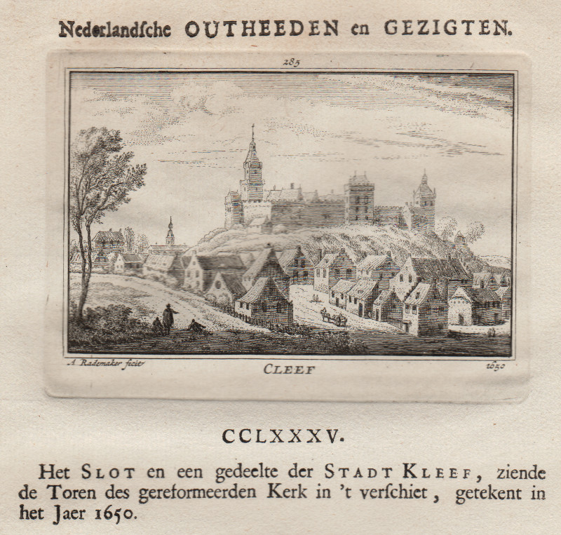 Cleef, 1650 by A. Rademaker