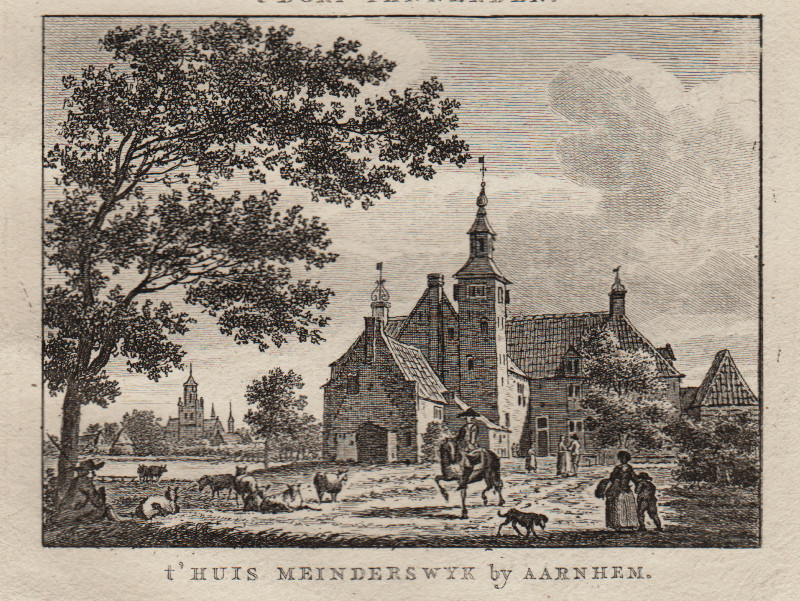 ´t Huis Meinderswyk by Aarnhem. by C.F. Bendorp, J. Bulthuis
