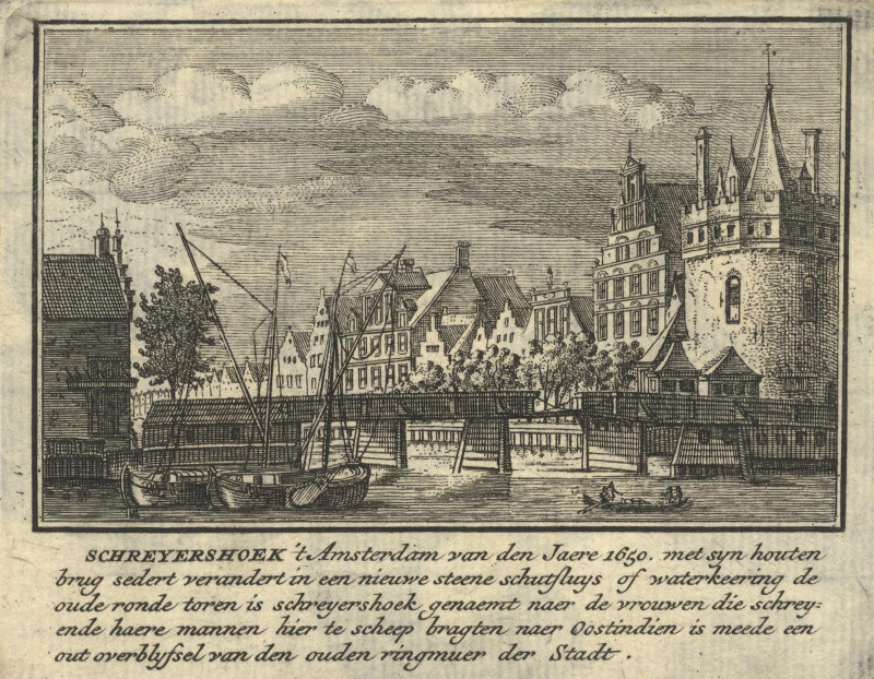 Schreyershoek ´t Amsterdamvan den Jaere 1650 by A. Rademaker