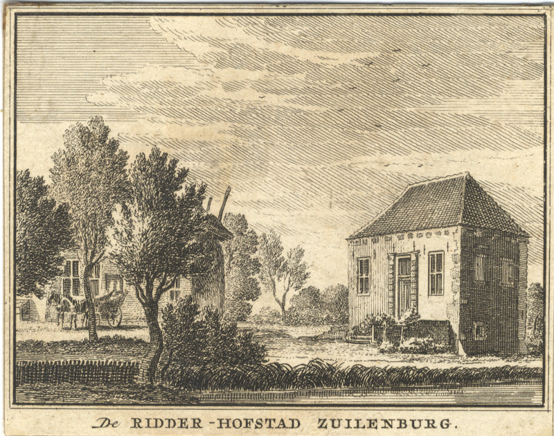 De Ridder-Hofstad Zuilenburg by H. Spilman
