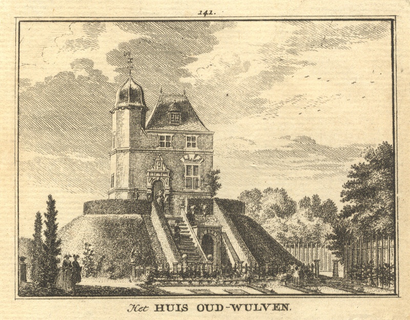 Het Huis Oud-Wulven by H. Spilman, J. de Beijer