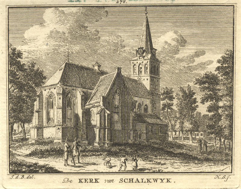 De Kerk van Schalkwyk by H. Spilman, J. de Beijer