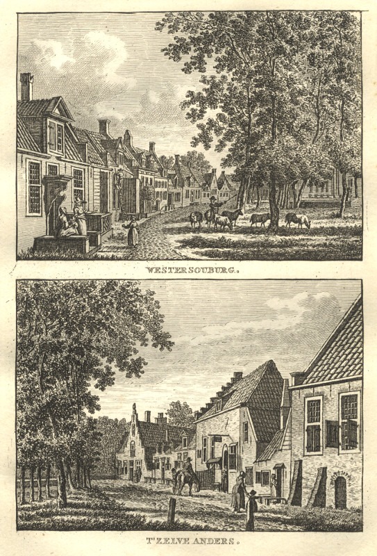 view WesterSouburg; T´Zelve anders by C.F. Bendorp, J. Bulthuis