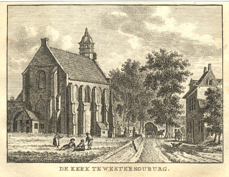 De Kerk te Westersouburg by C.F. Bendorp, J. Bulthuis