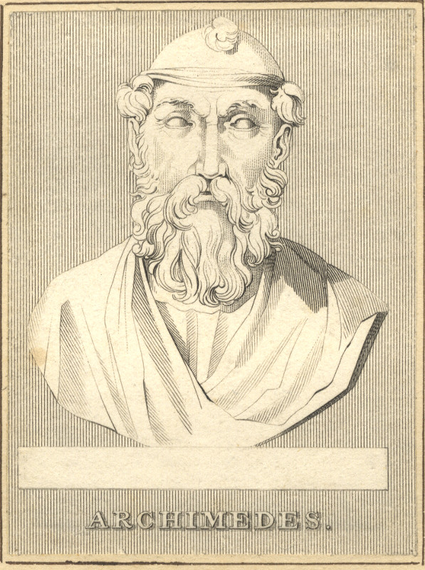 print Archimedes by C.P. Landon