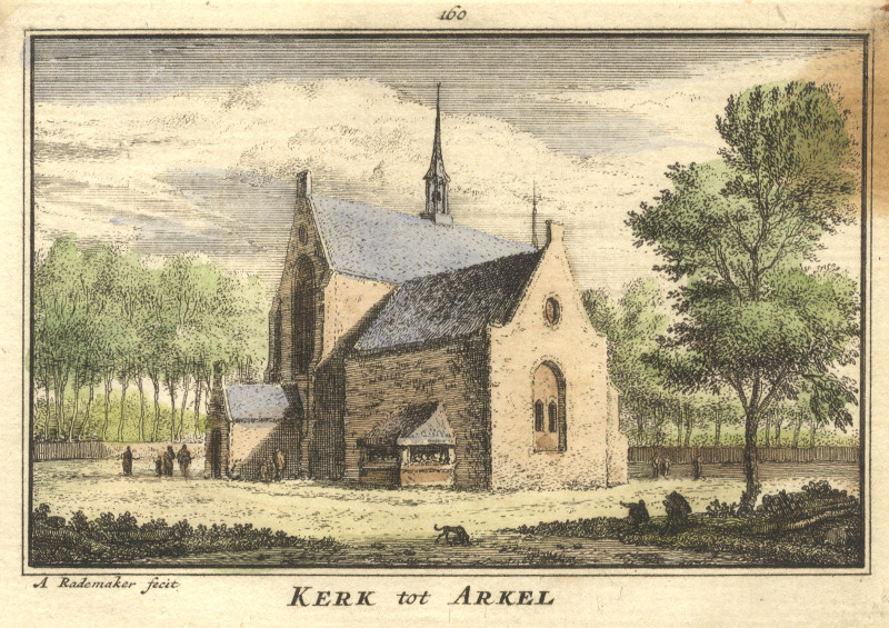 Kerk tot Arkel by A. Rademaker