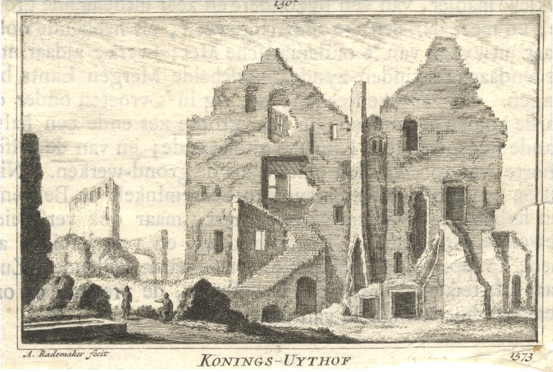 Konings-Uythof; 1573 by A. Rademaker
