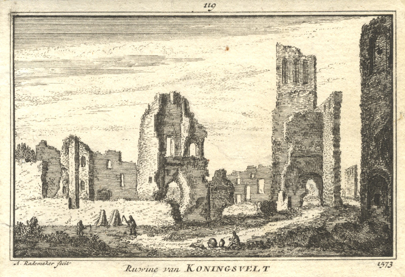 Ruwine van Koningsvelt; 1573 by A. Rademaker