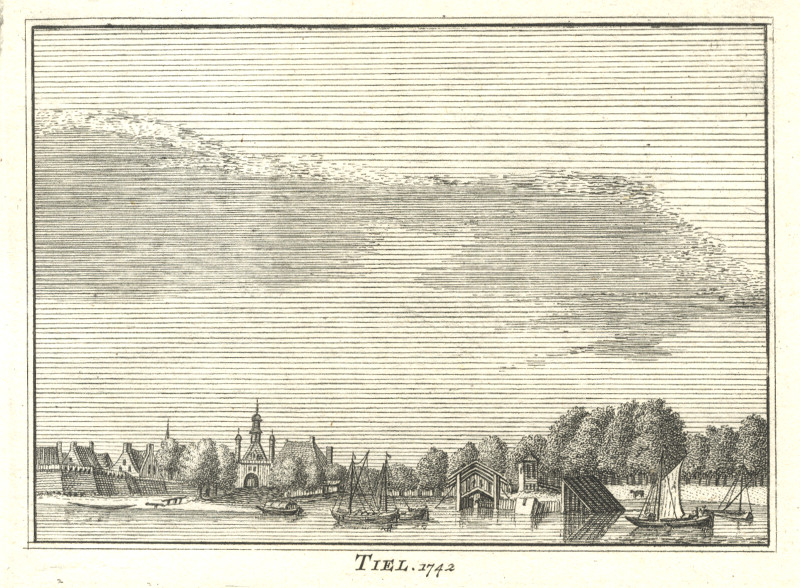 Tiel 1742 by H. Spilman, J. de Beijer
