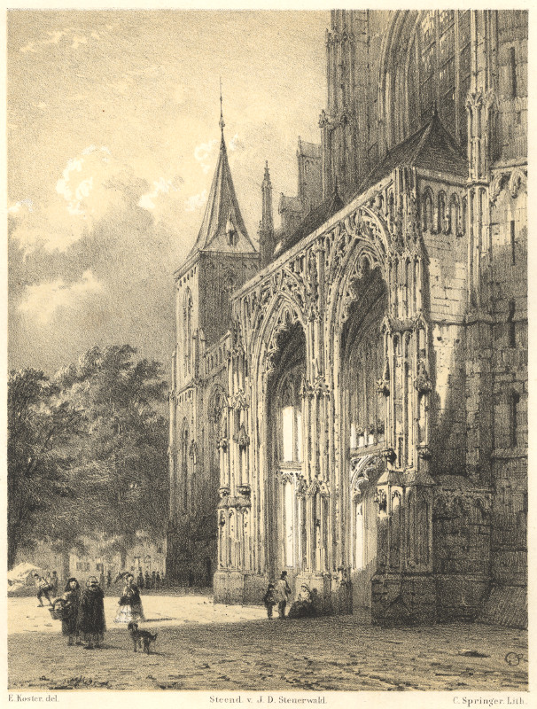 St. Janskerk te ´s Hertogenbosch by C. Springer, E. Koster