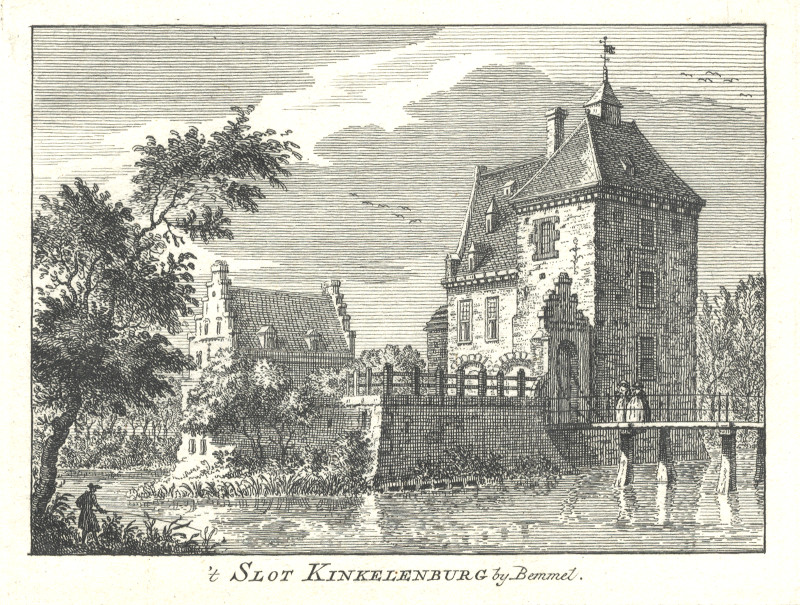 ´t Slot Kinkelenburg by Bemmel by H. Spilman, J. de Beijer