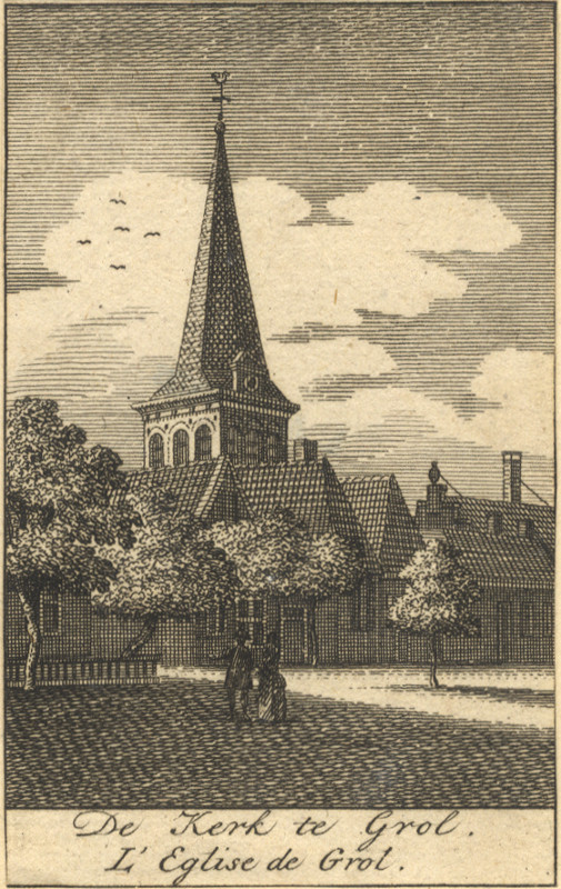 view De Kerk te Grol. L´Eglise de Grol by nn