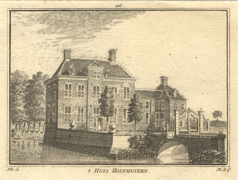 ´t Huis Holthuizen by H. Spilman, J. de Beijer