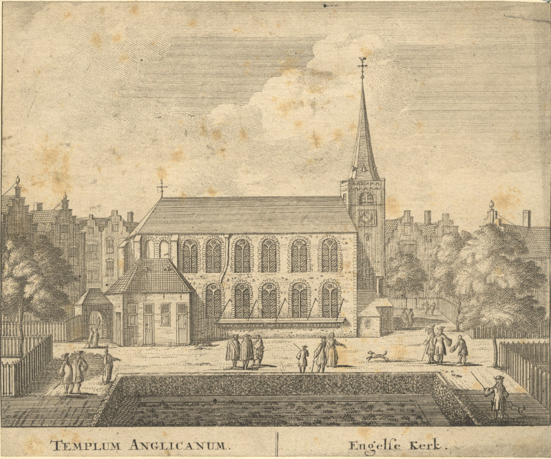 Templum Anglicanum, Engelse Kerk by P. Schenk