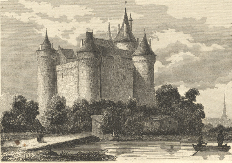 Chateau de Combourg, Lieu de Naissance de Mr. de Chateaubriand by Rauch, Nyon