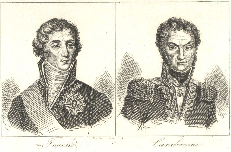 Fouche, Cambronne by Duc, Couche