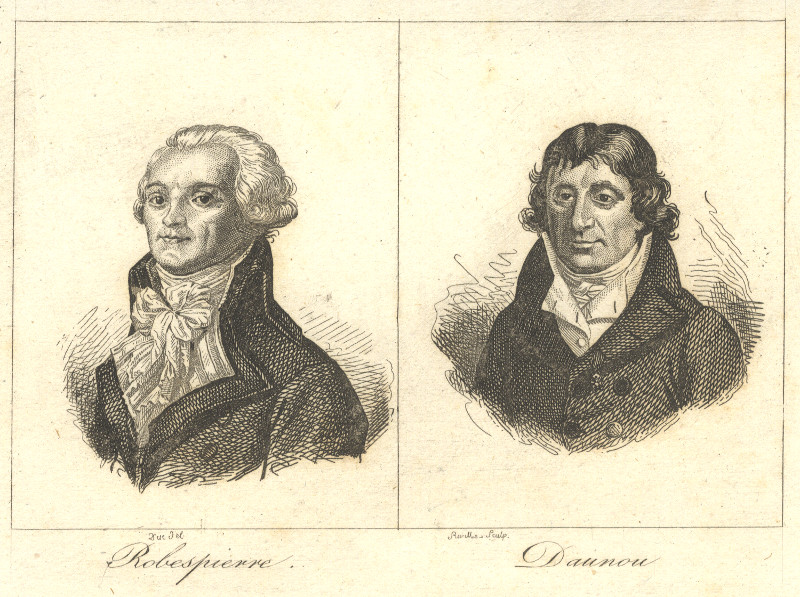 Robespierre, Daunou by Duc, Reville