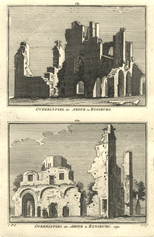 view Overblyfsel der Abdye te Rynsburg by H. Spilman, C. Pronk