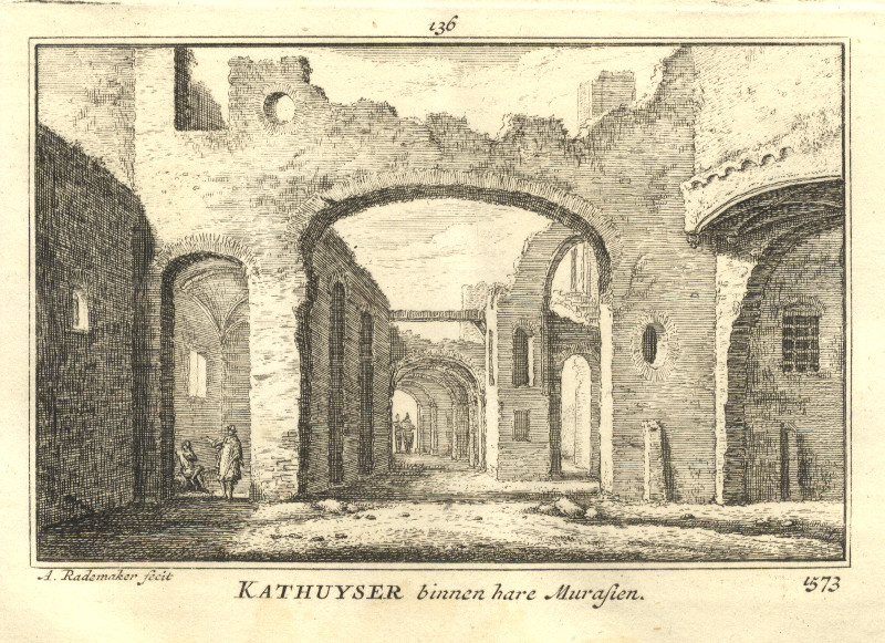 Kathuyser binnen hare Murasien 1573 by A. Rademaker
