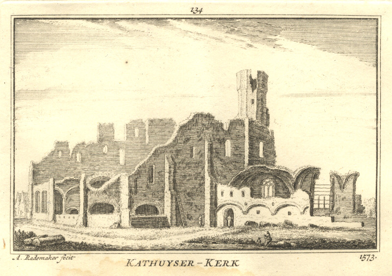 Kathuyser-Kerk 1573 by A. Rademaker