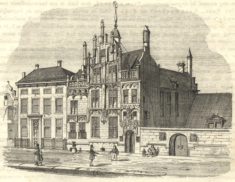 Gemeenlandshuis in Delft. by nn naar van Bleijswijck