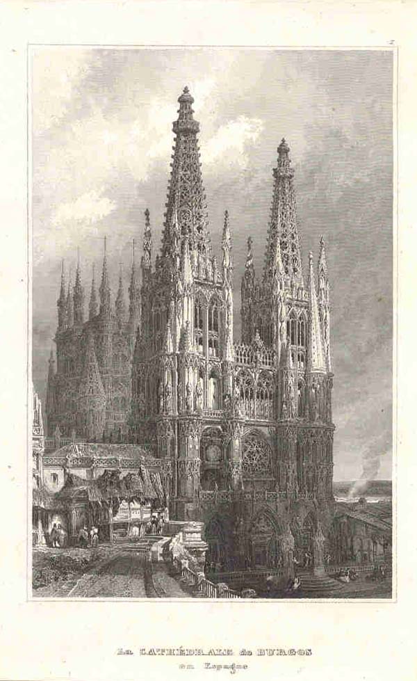 view La Cathedrale de Burgos en Espagne by nn
