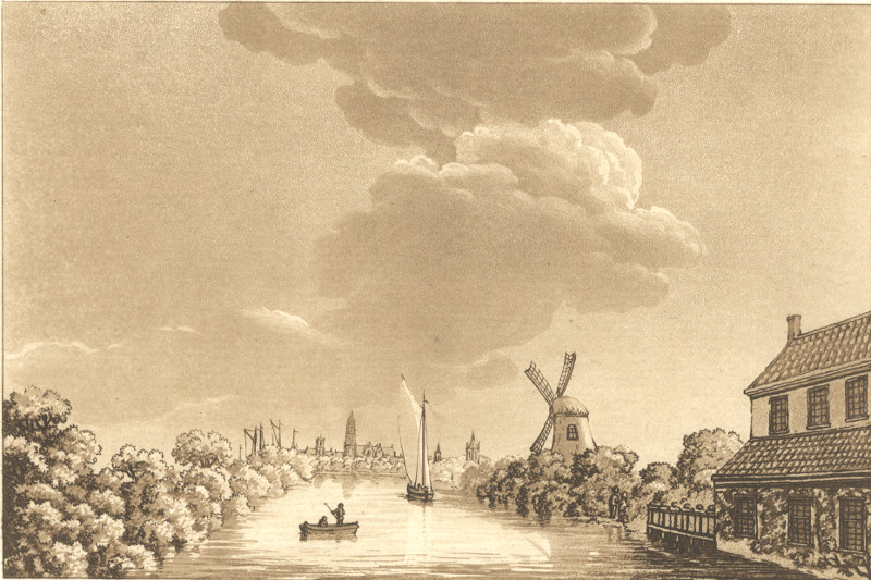 Entrance to Delft from Rotterdam by nn naar S. Ireland