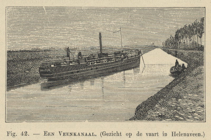 Een Veenkanaal (De Helenavaart) by nn