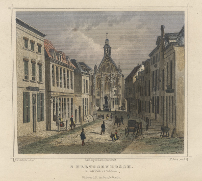 ´s Hertogenbosch. St. Antonius-Kapel by F. Foltz naar Chr. Schüler