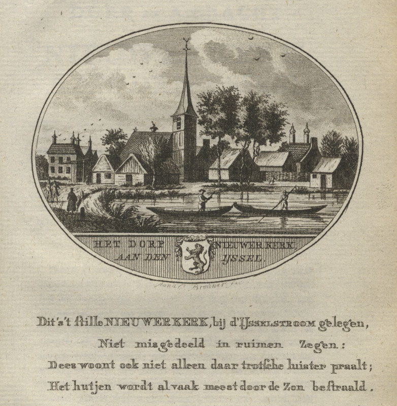 Het Dorp Nieuwerkerk aan den IJssel by Anna C. Brouwer