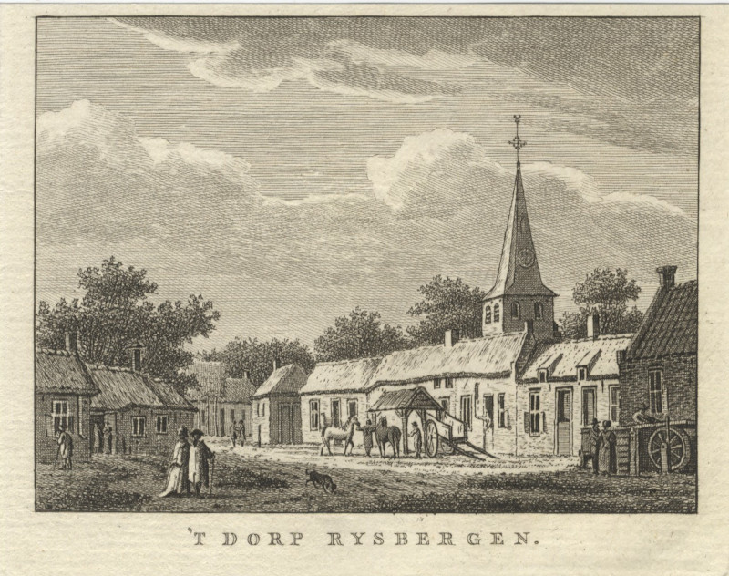´t Dorp Rysbergen by J.Bulthuis, C.F. Bendorp