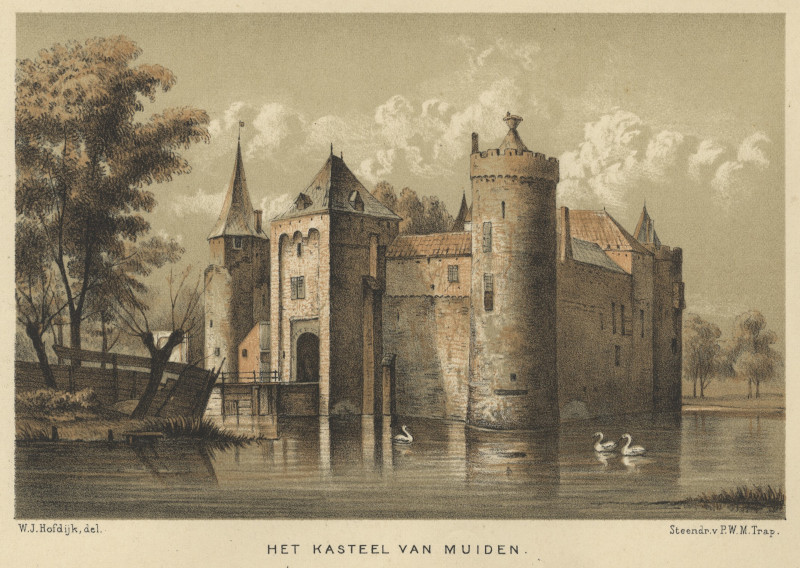 Het kasteel van Muiden by W.J. Hofdijk, P.W.M. Trap