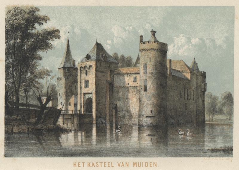 Het kasteel van Muiden by K. St. v. U.W. Mieling