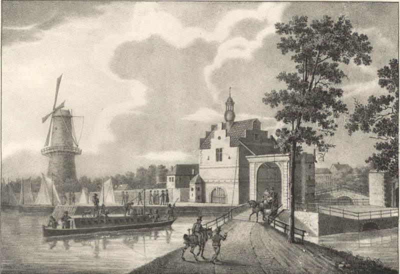 Porte de Delft by Jobard