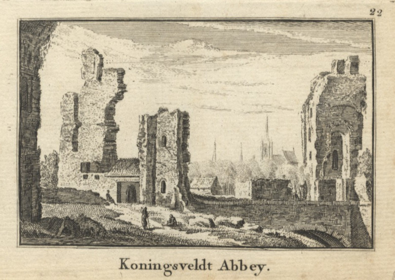 Koningsveldt Abbey by A. Rademaker