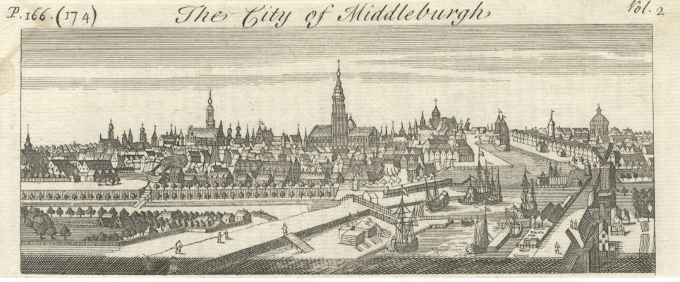 The City of Middleburgh by Herman Moll