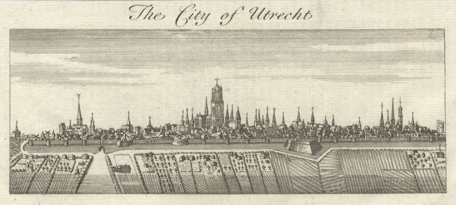 The City of Utrecht by Herman Moll