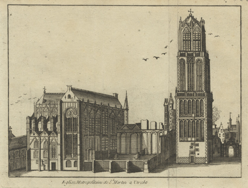 Eglise Metropolitaine de St. Martin a Utrecht by P. Devel