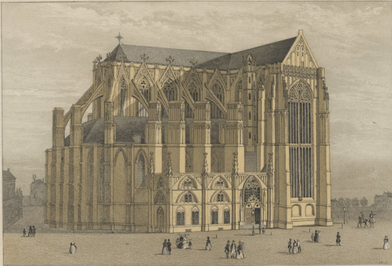 Domkerk Utrecht by J.Bos, P.W. v.d. Weijer