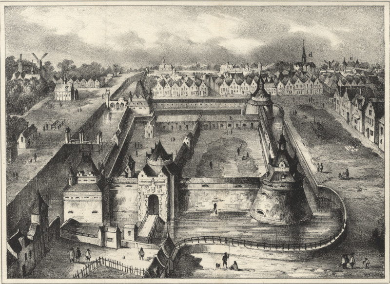 Het Kasteel Vredenburg by L. Samyn