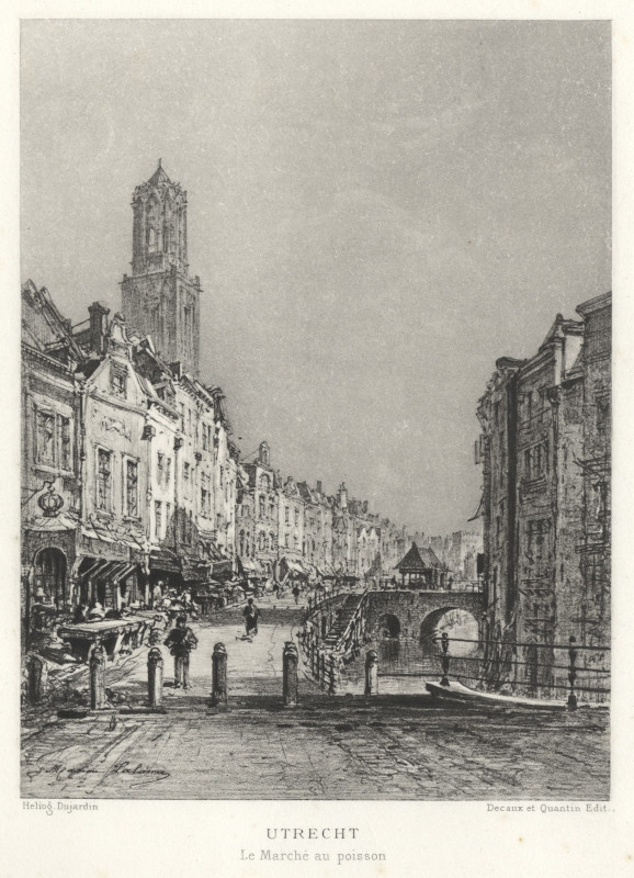 view Le Marché au Poisson by Dujardin, naar M. Lalanne