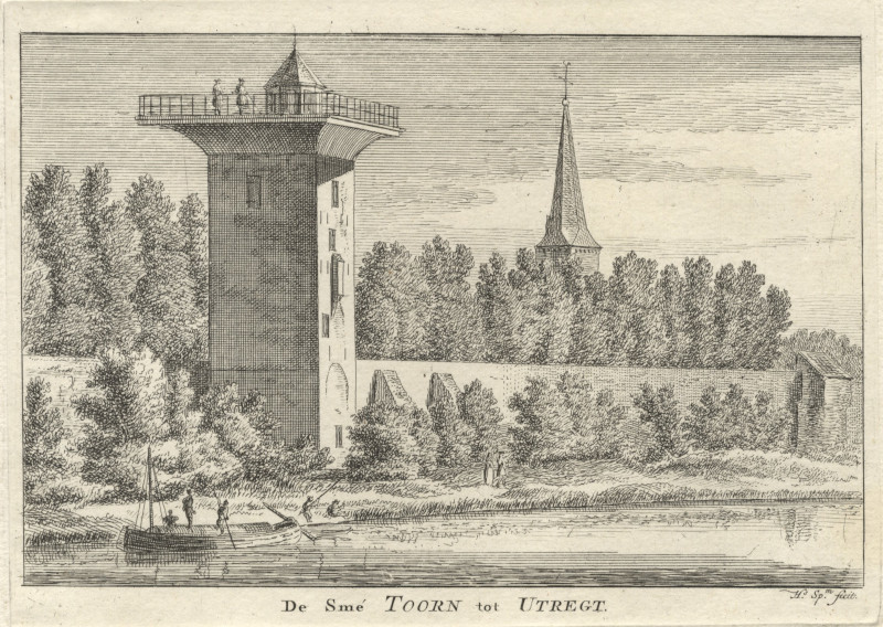 De Smé Toorn tot Utregt by H. Spilman