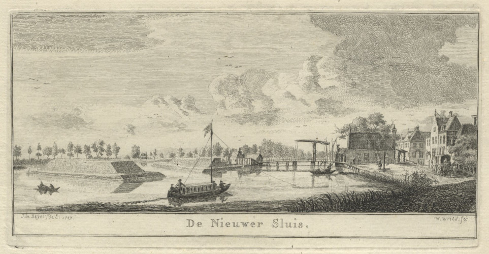 De Nieuwer Sluis by W. Writs naar J. de Beijer