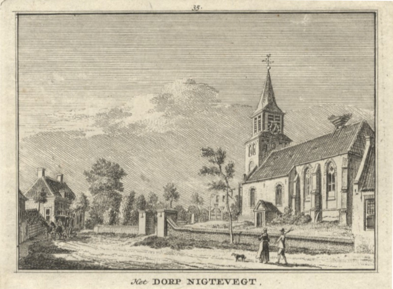 Het Dorp Nigtevegt by H. Spilman