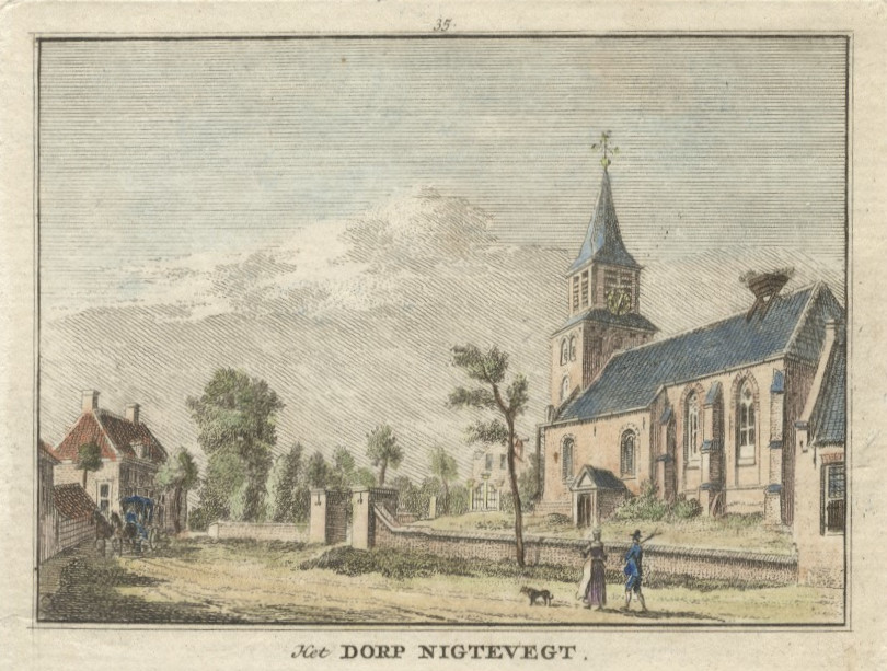 Het Dorp Nigtevegt by H. Spilman